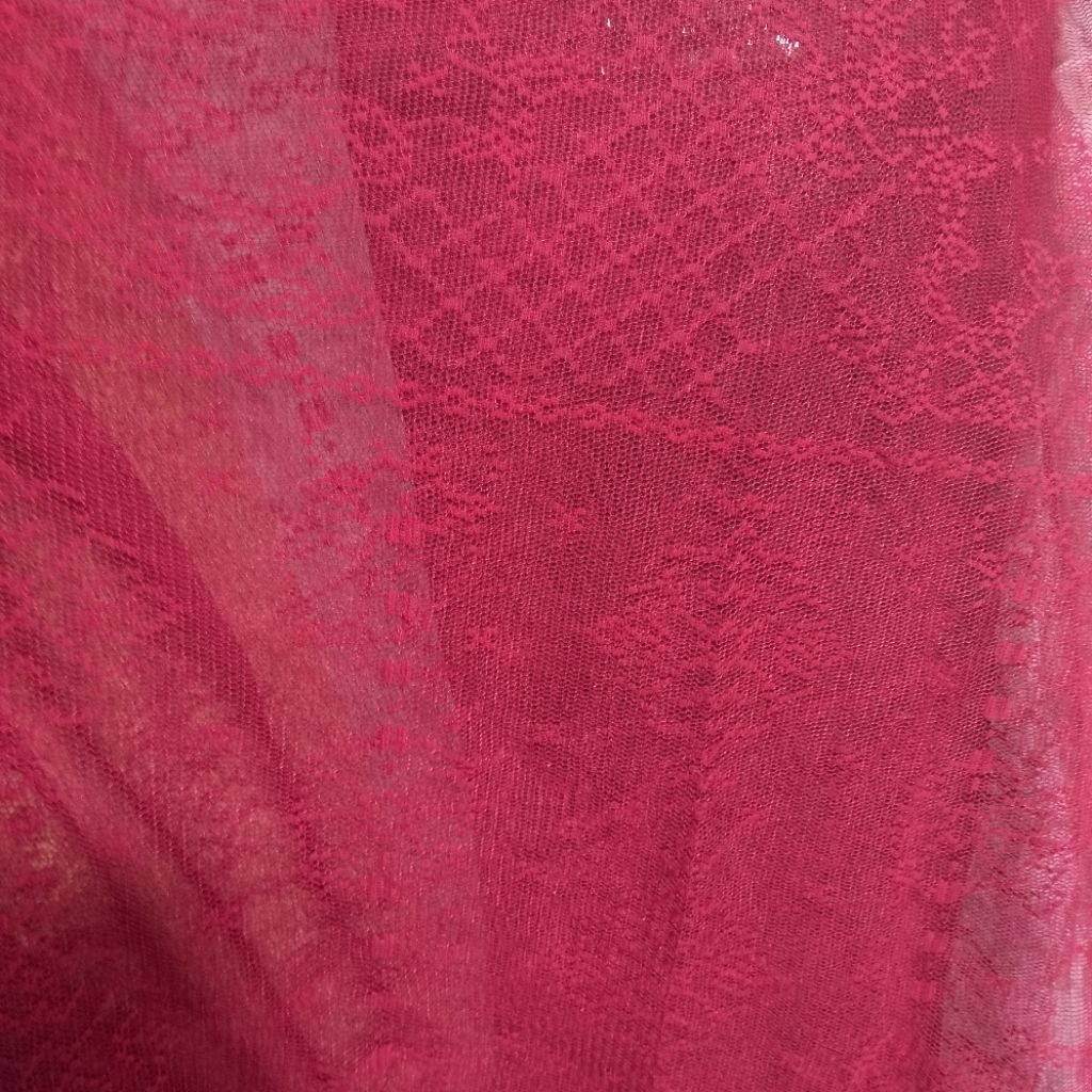 1/2 meter Kain Tulle | Bahan Tulle | Kain Meteran | Tulle Motif | Bahan Import
