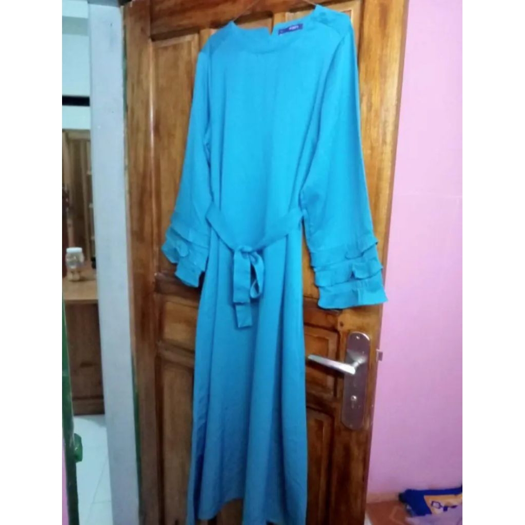 baju gamis elzatta free hijab