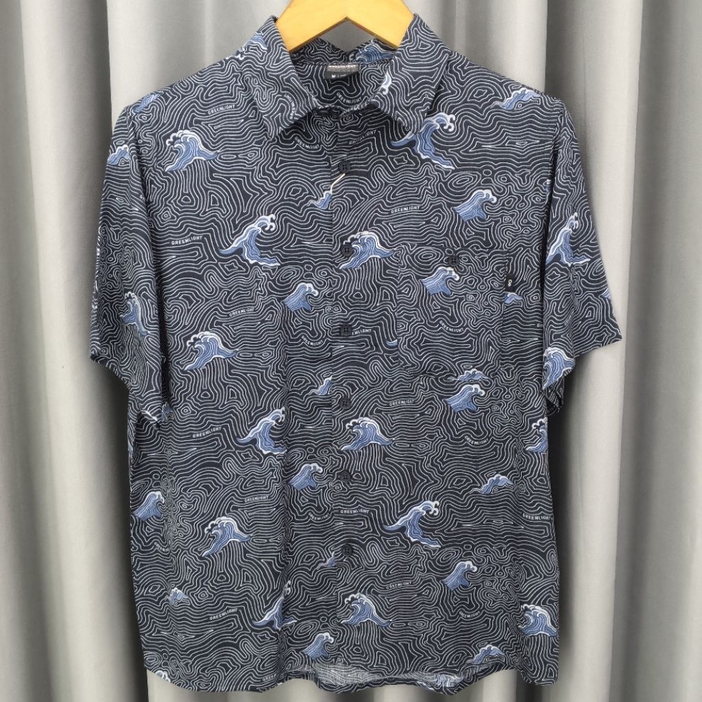 GREENLIGHT - KEMEJA PRIA TANGAN PENDEK REGULAR FIT ORIGINAL GREENLIGHT