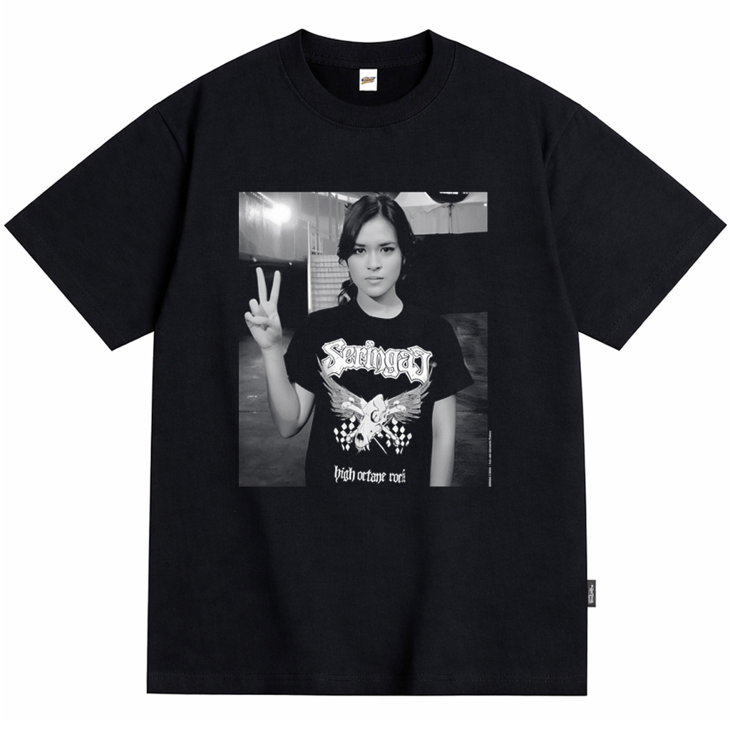 Kaos Band Seringai x Raisa - Raisa Seringai Bootleg Merchandise Premium