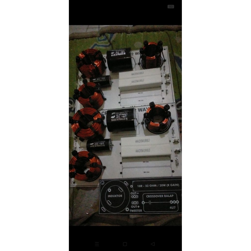 Crossover pasif 2 way ..