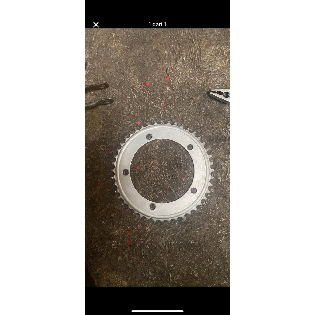 chanring bcd 130 44t udah cocok buat multispeed