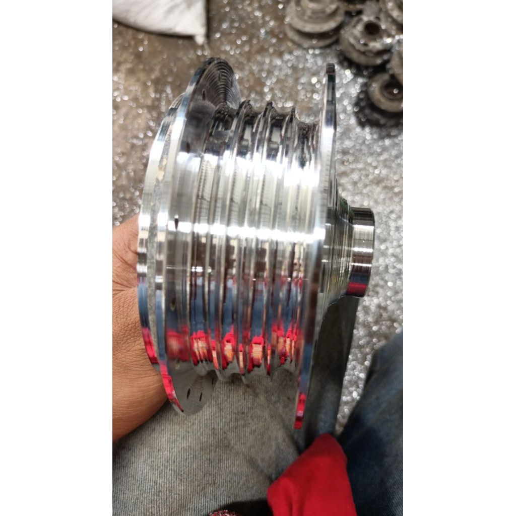tromol depan yamaha alfa,sigma,force one, v75/80,L2S ori bubut kinclong