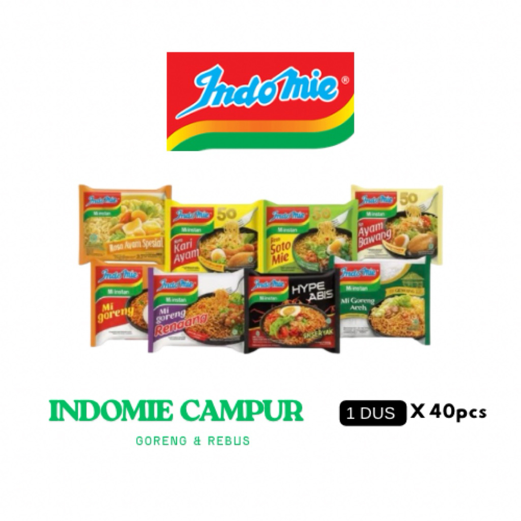 INDOMIE 1 DUS MIX (campur)