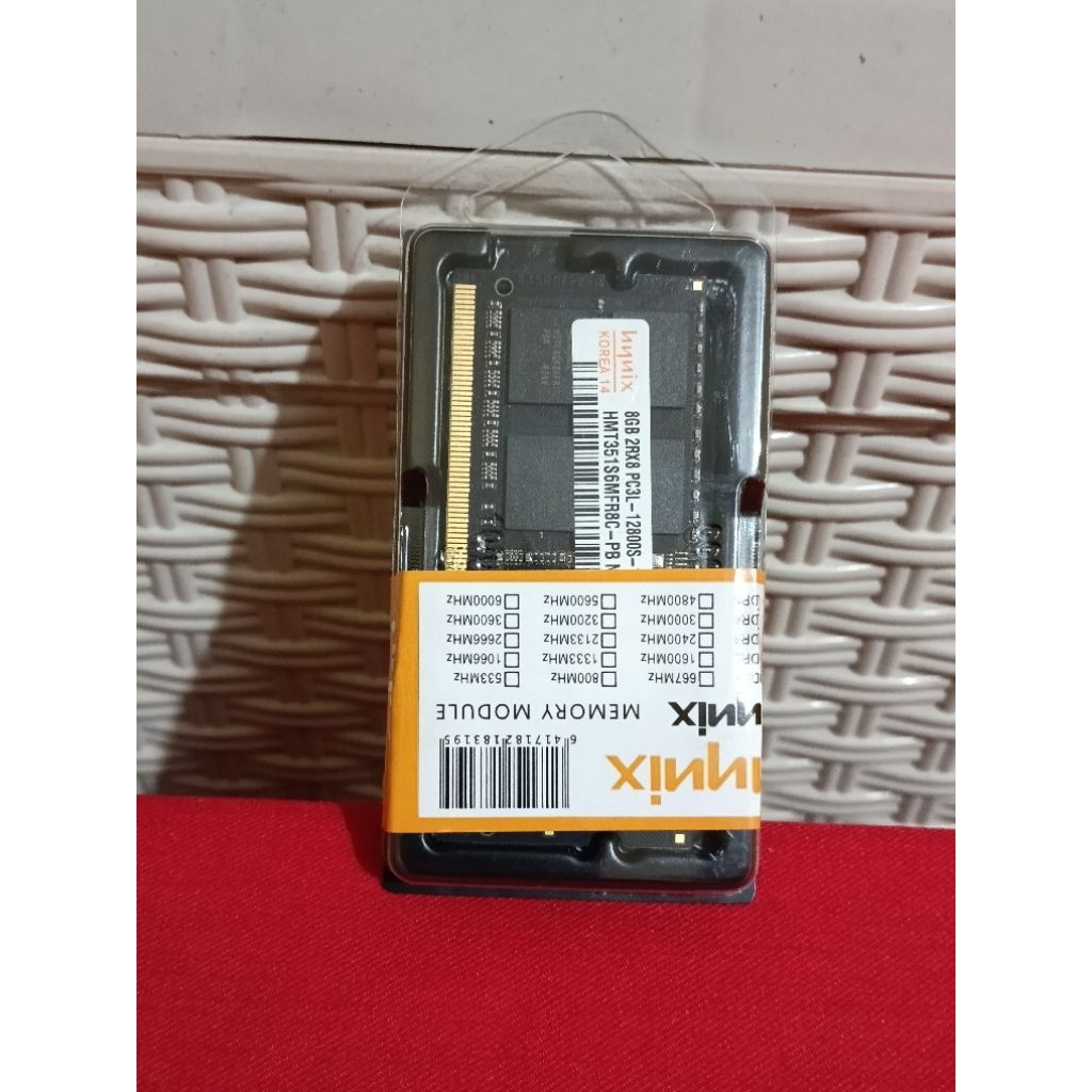 Ram Memory 8 GB Sodimm Laptop DDR3 8GB SKHynix 1600Mhz