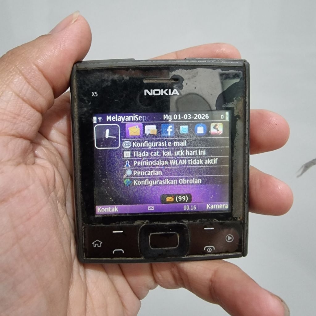NOKIA X5 - 01 ALL OPERATOR, ADA MINUS