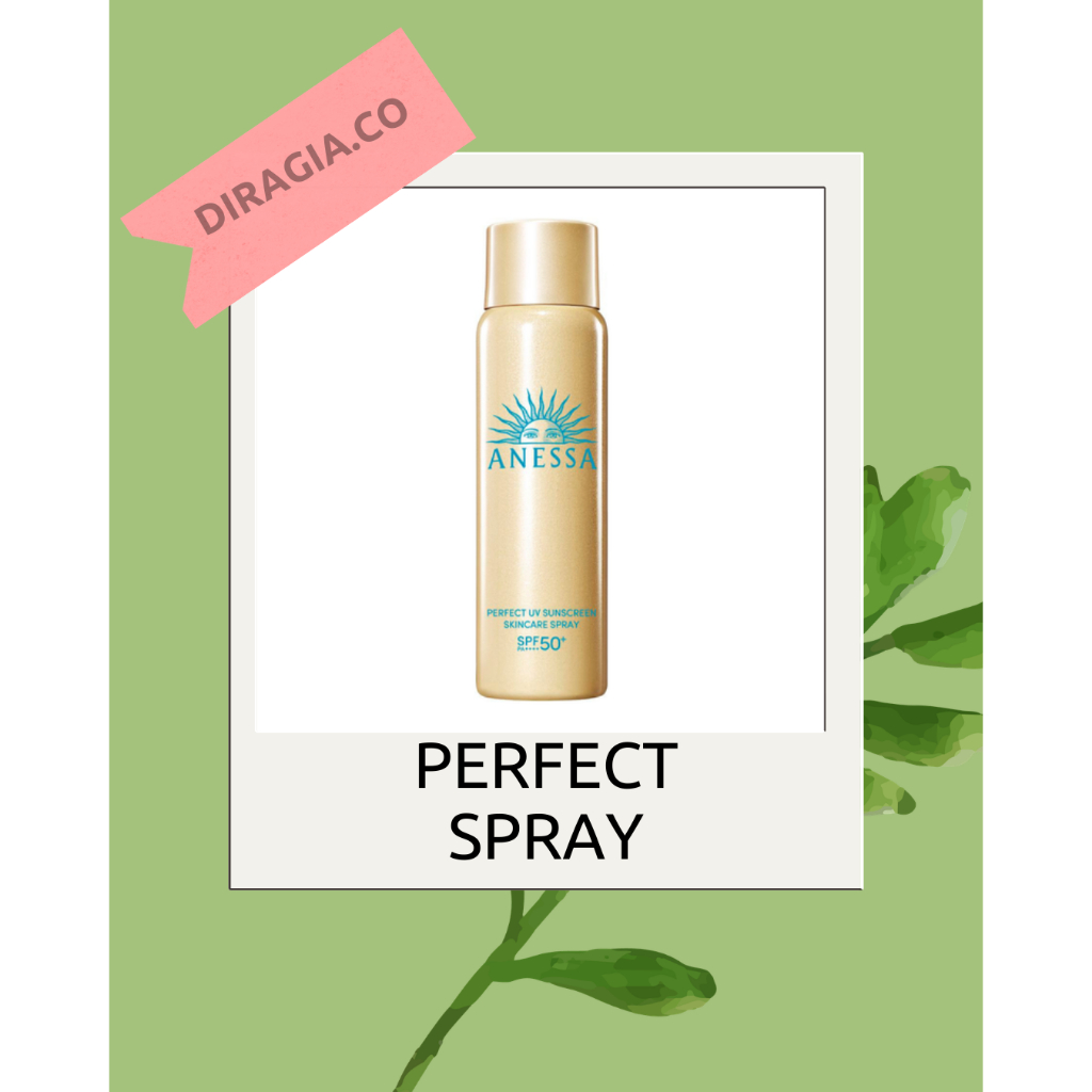 Sunscreen spray anessa original 100% spf 50+