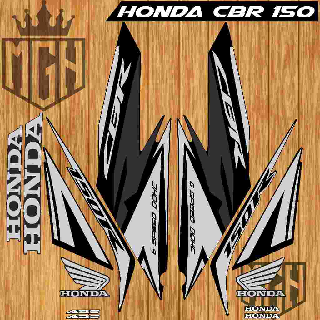 Stiker striping Cbr150r facelift 2016 Striping CBR 150R 2017 Stiker Variasi CBR150R 2018 2019 2020