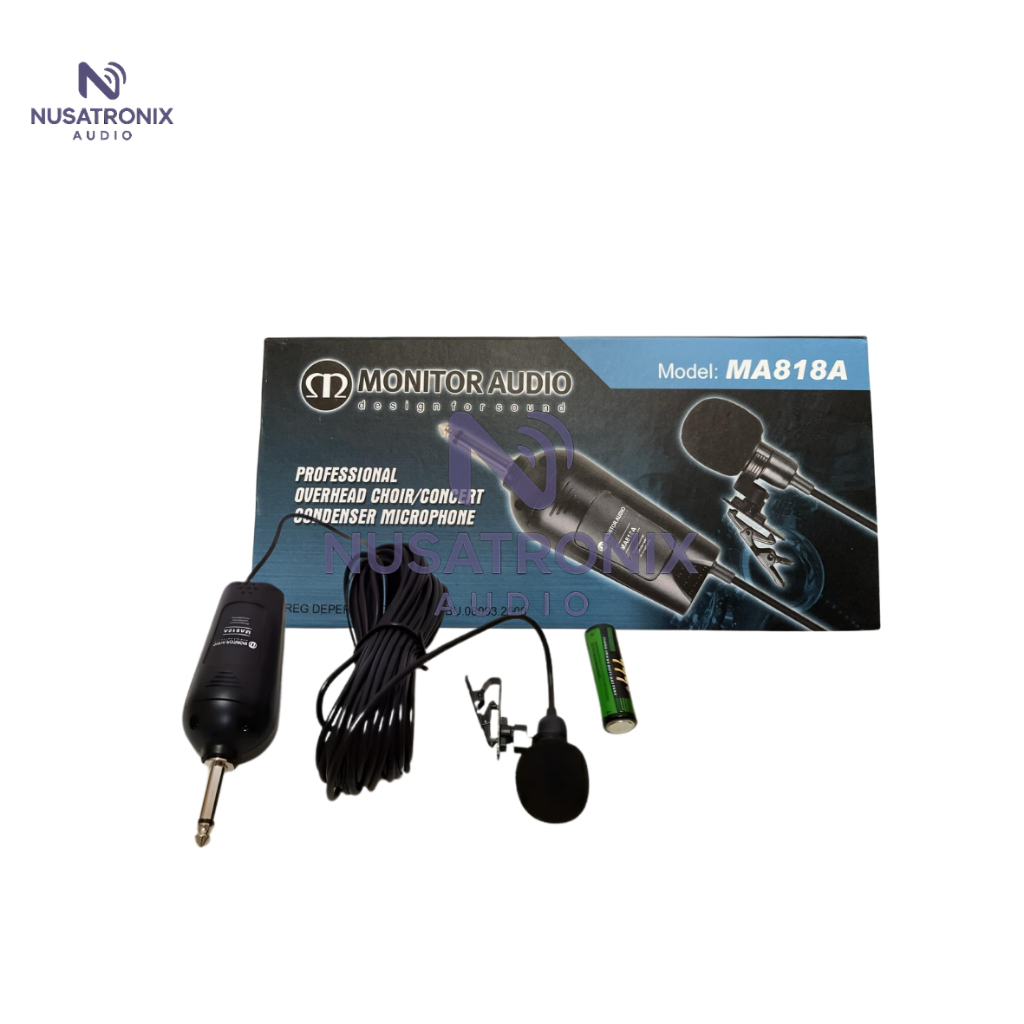 MICROPHONE JEPIT MONITOR AUDIO MA 818A