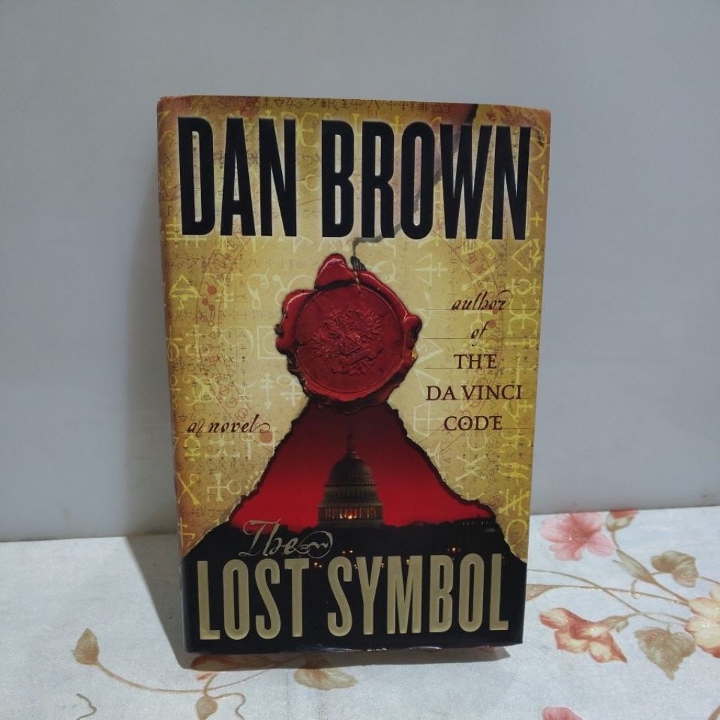 Hardcover bahasa inggris DAN BROWN  of THE DA VINCI CODE
