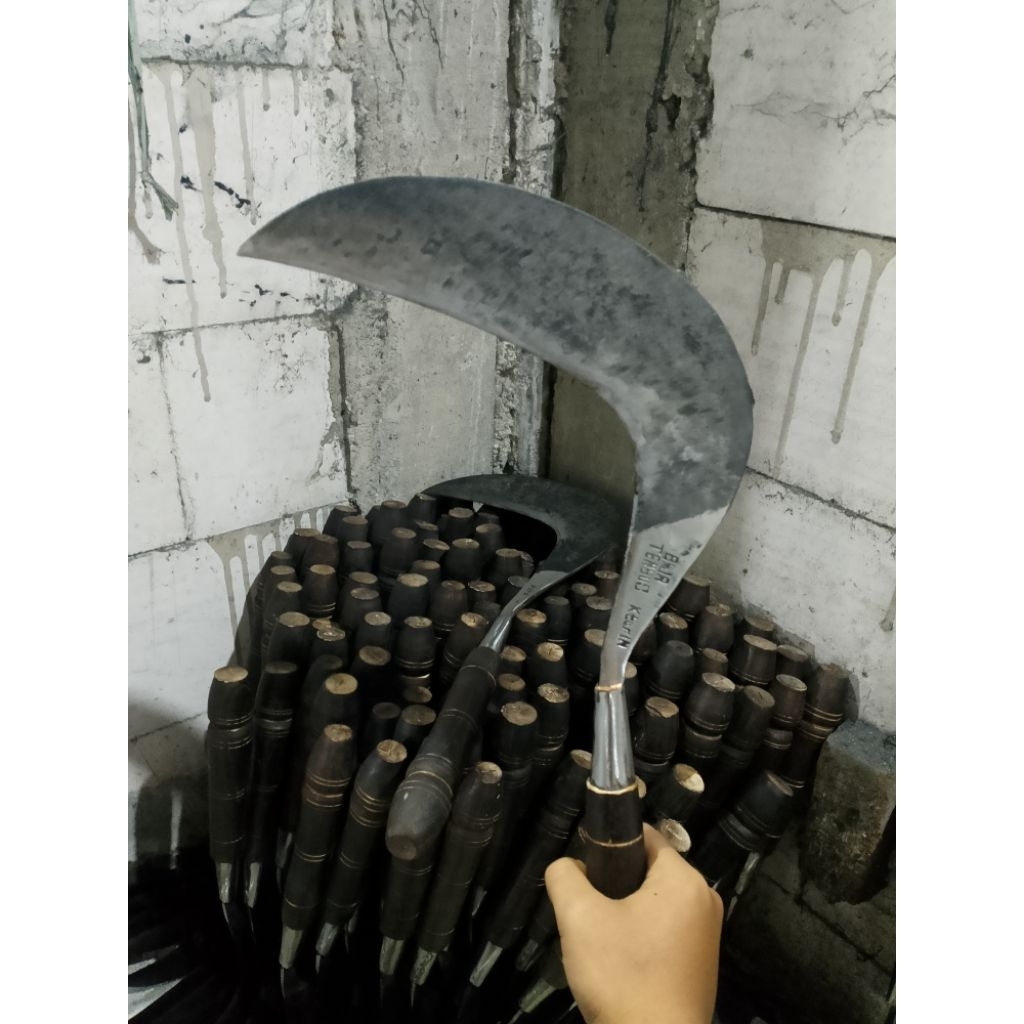 SABIT BAJA TEMBUS alat potong rumput dan padi