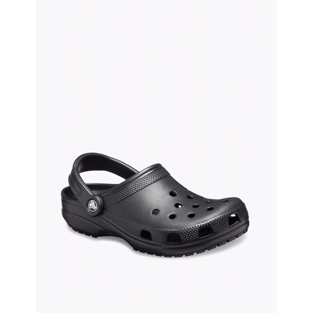 Sandal Crocs Classic Clog Unisex 100% Original-Black/Hitam, Sandal slide