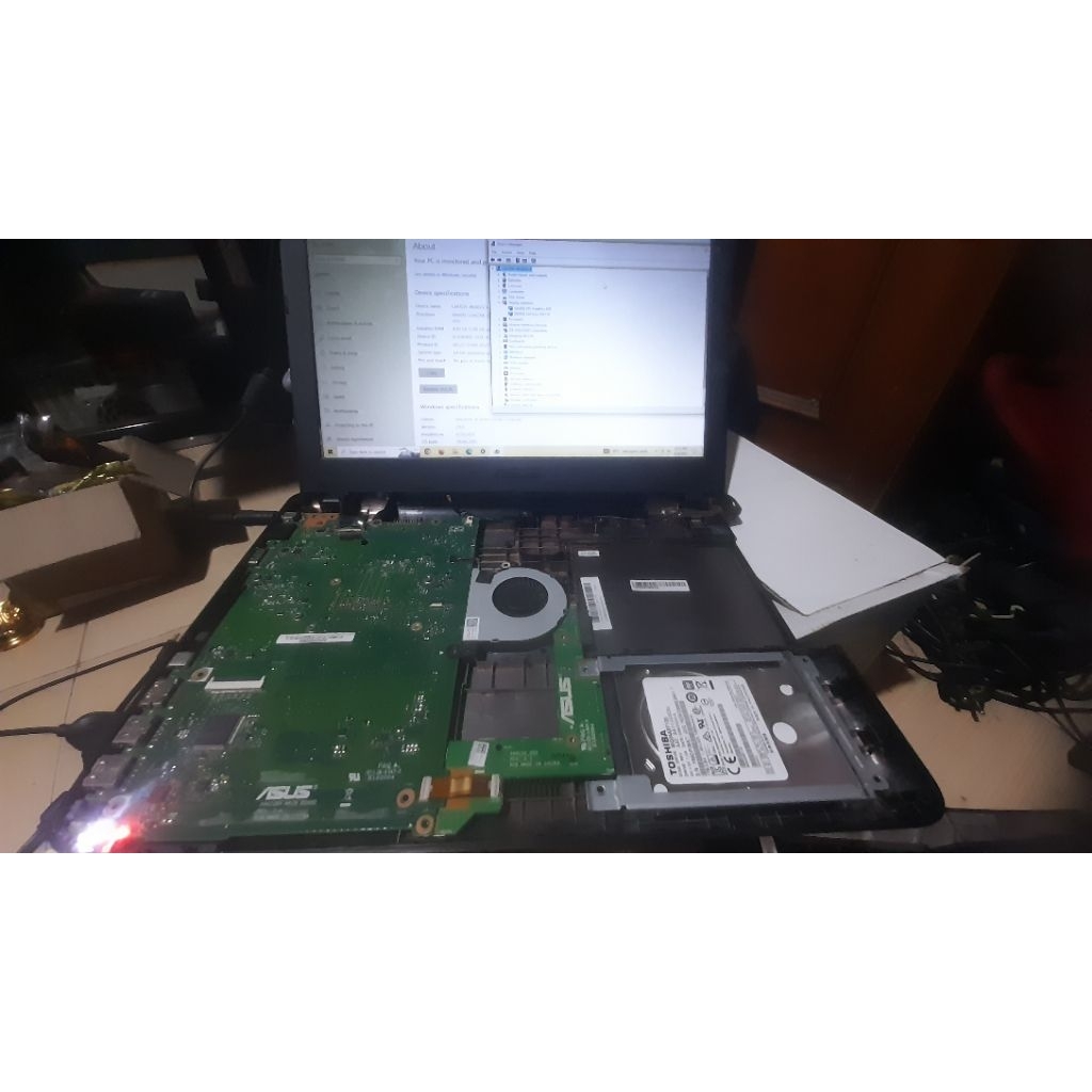 mobo asus x441ub i3 gen7 vga mx110