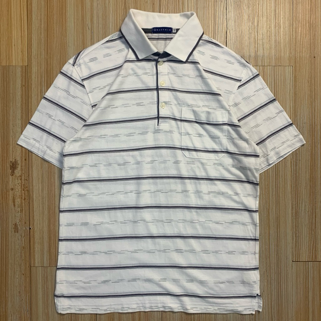 T-shirt kerah MACCHIO Cakep bgt LIKE NEW (S)