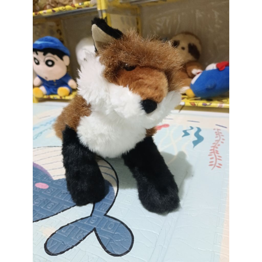BONEKA HEWAN FOX RUBAH MERAH
