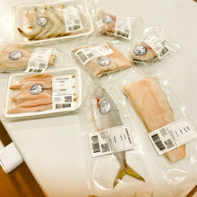 Seafood segar mpasi | ikan segar tanpa pengawet | fillet ikan kembung | fillet ikan kembung banjar |