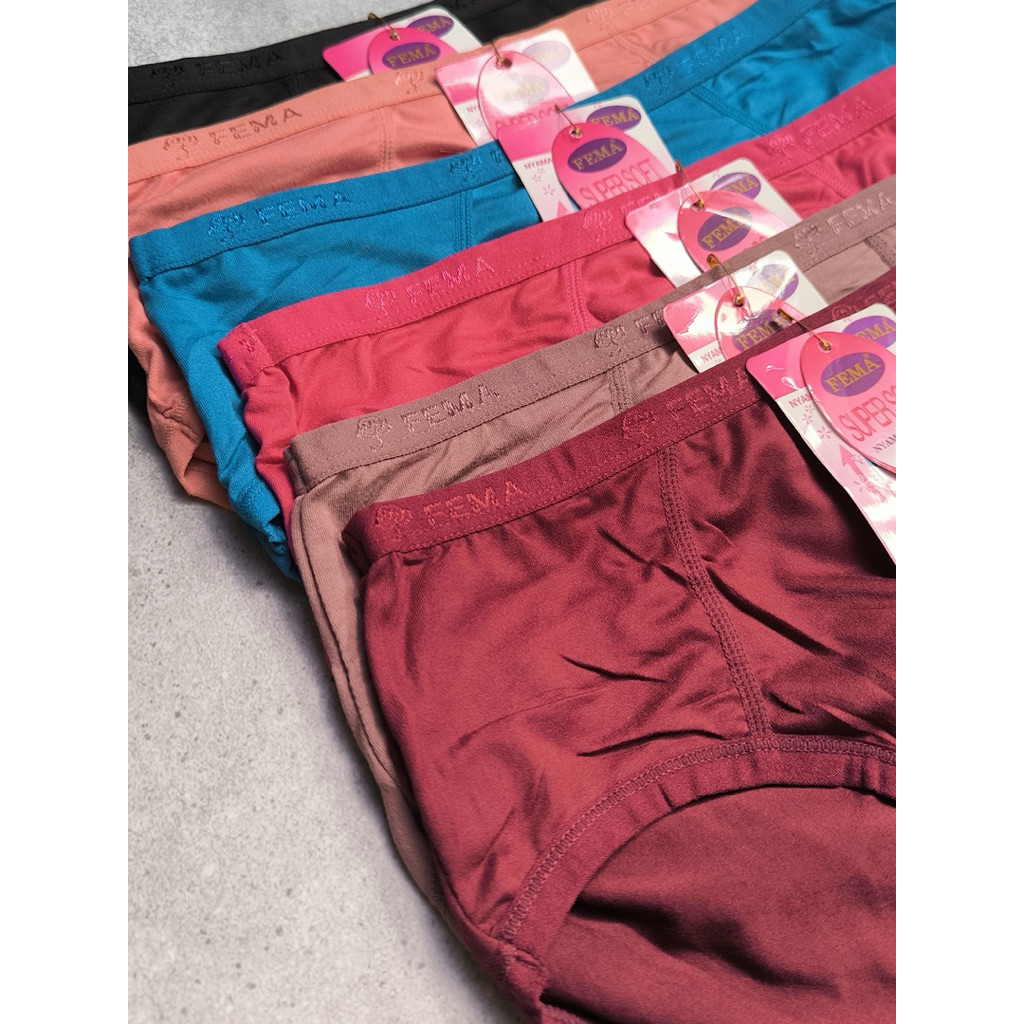Celana Dalam Wanita FEMA 352 CD Fema Import Celana Dalam Wanita Nyaman Sehari-Hari