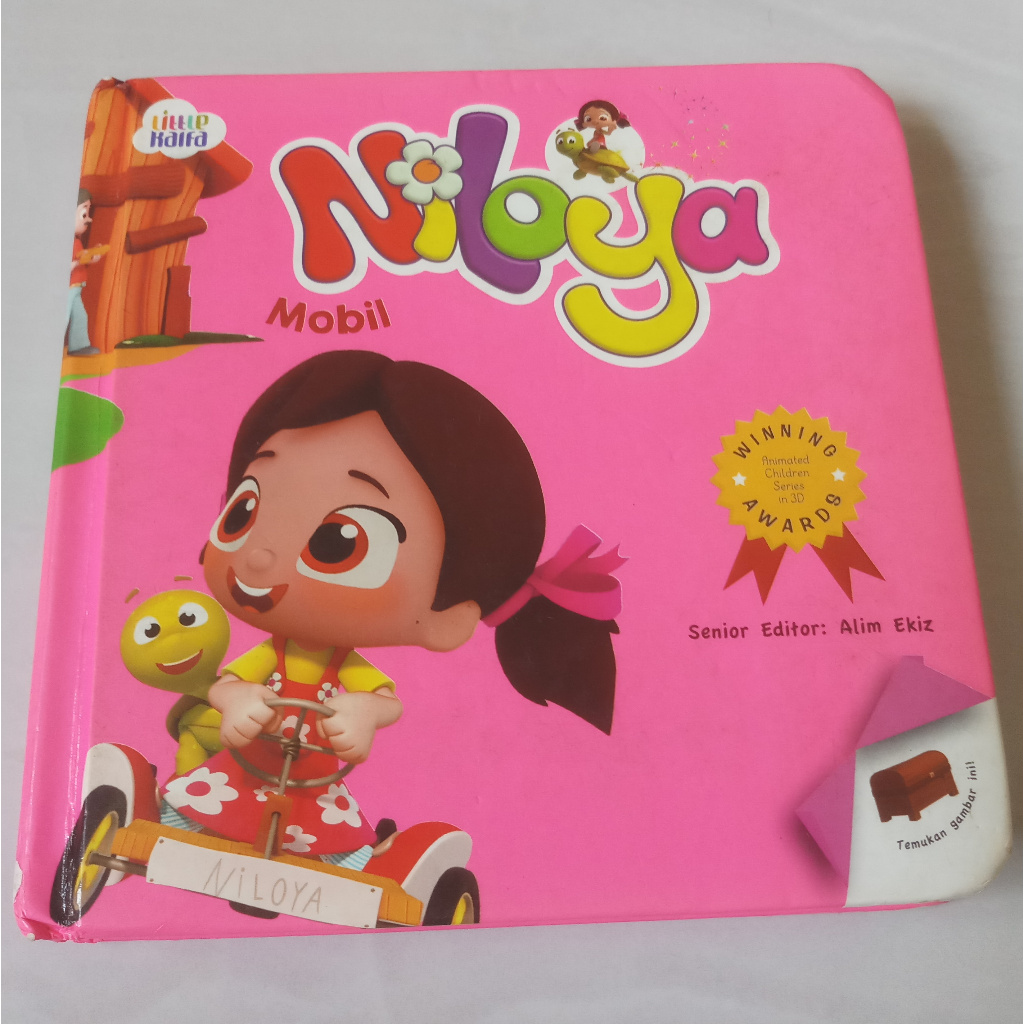 Buku Anak - Board book - Preloved - Niloya - Mobil