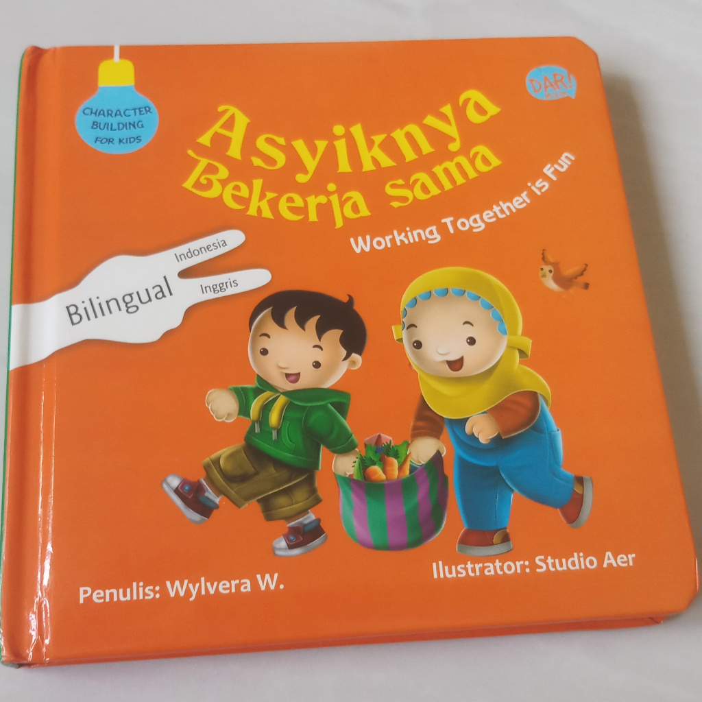 Buku Anak - Board book - Preloved - Asyiknya Bekerja Sama
