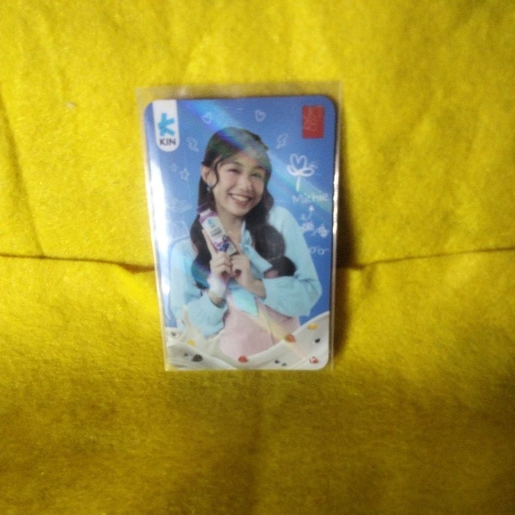 photocard kin x jkt48 michie official 100%