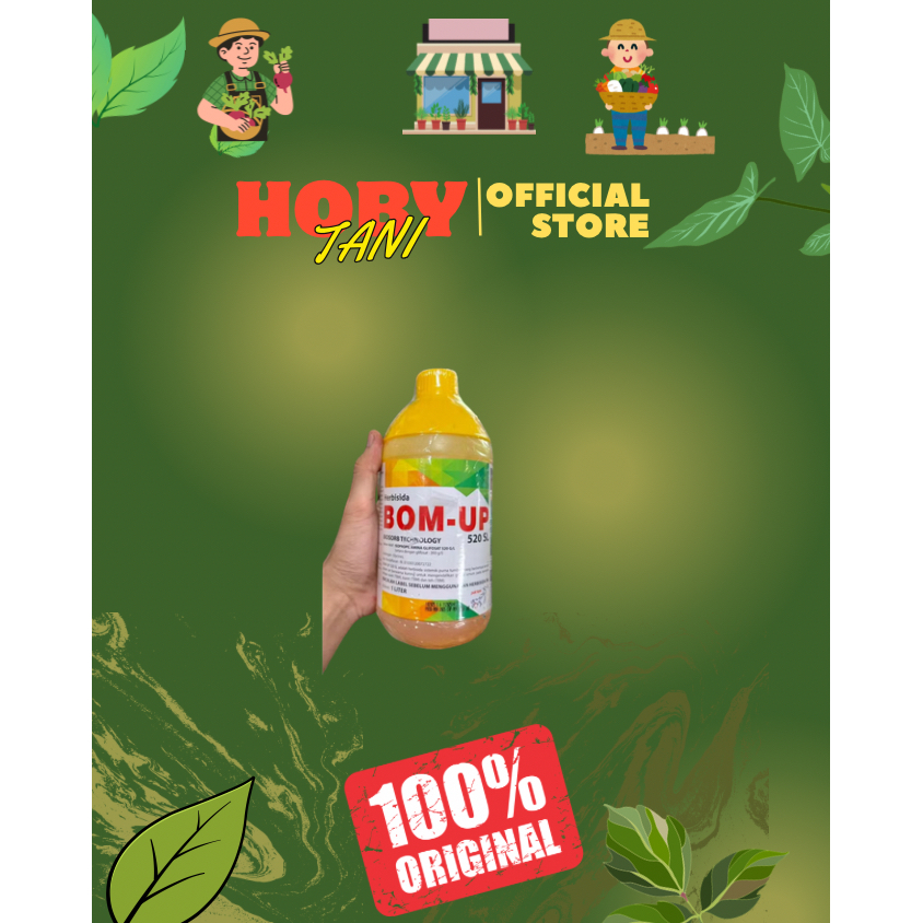 herbisida Sistemik BOM-UP 520SL 1LTR