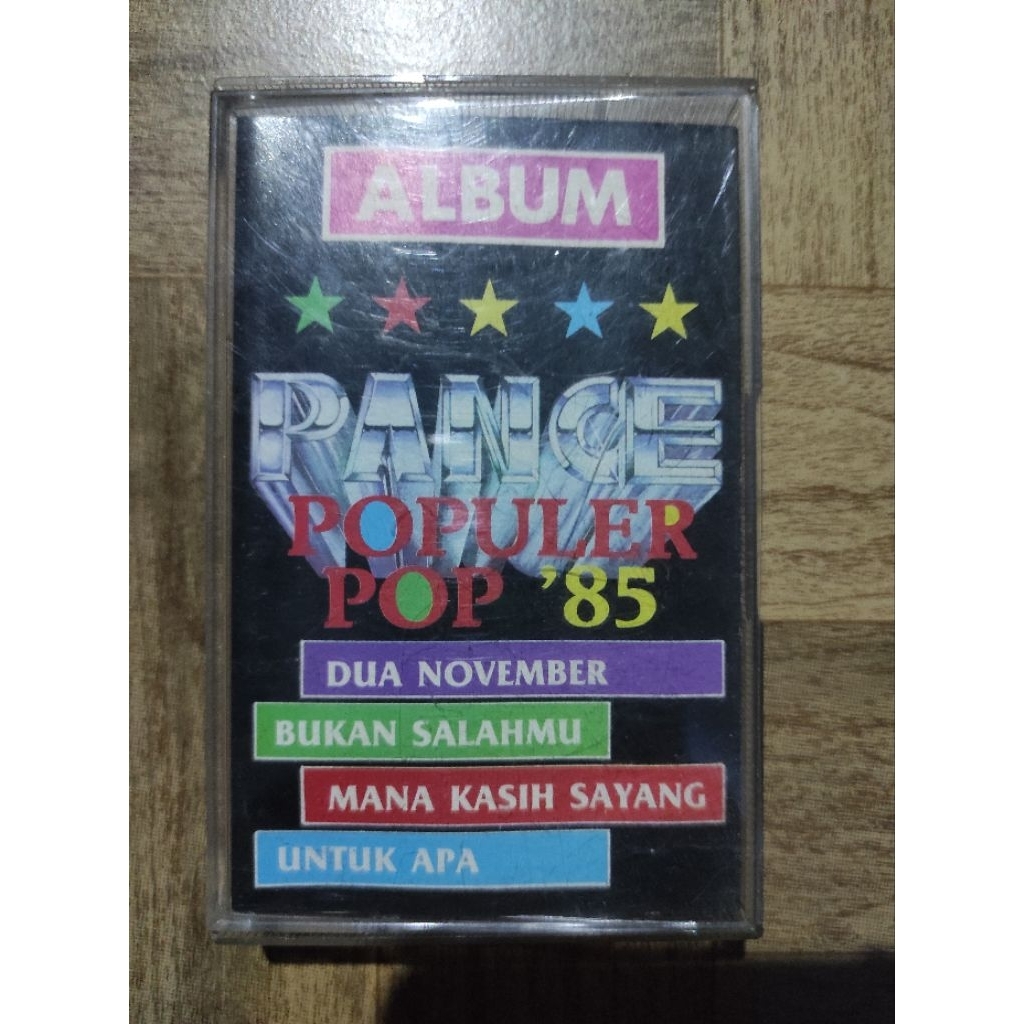 kaset pita album pance populer 85