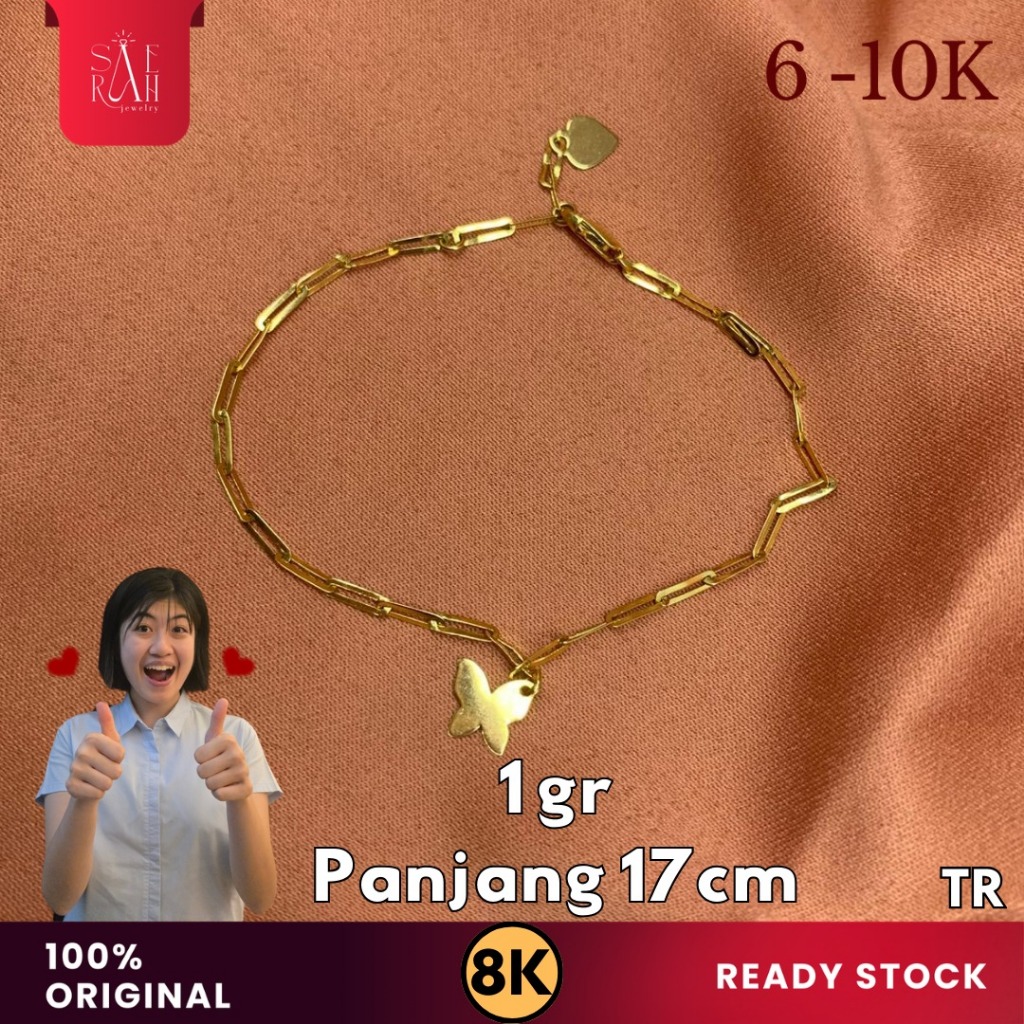 Gelang Emas 8K - Toko Emas Saerah - 1 Gram 207