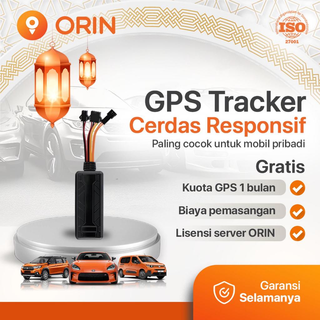 ORIN OBU V GPS Mobil Pribadi Matikan Mesin Jarak Jauh Alat Pelacak Lokasi JPS Tersembunyi Real-Time 
