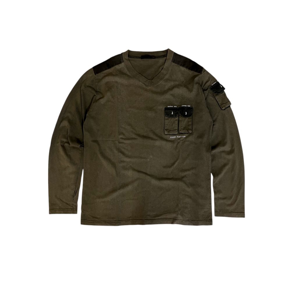 Kaos Vintage Military Pocket