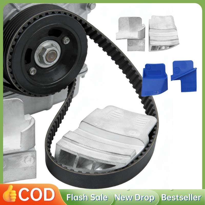 Stretch Belt Remover Alat Bantu Pasang V Belt Bahan Plastik 2pcs Automobile Belt Disassembling Tool 