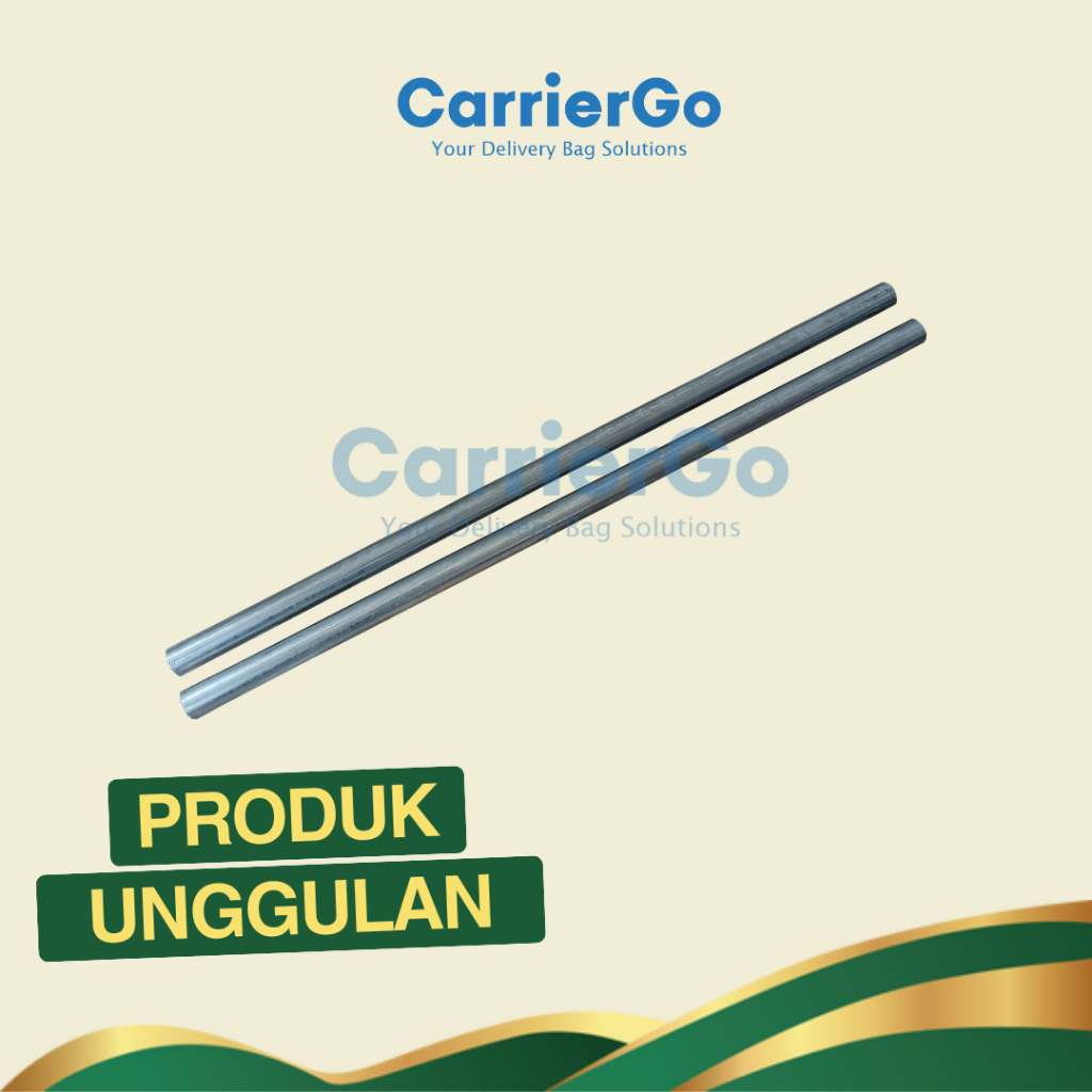CARRIER - Tongkat Penyangga Tas Obrok Tongkat Besi Tas Pos Motor Tas Rengkek Tas Ronjot Tas Bronjong