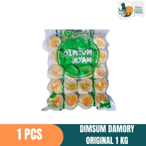 DAMORY PREMIUM Dimsum Ayam 1 KG Praktis Digoreng Kukus Rasa Ayam Damory Dimsum Original – Frozen Foo
