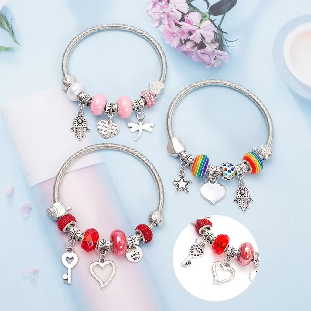 Gelang Wanita / gelang viral / gelang titanium