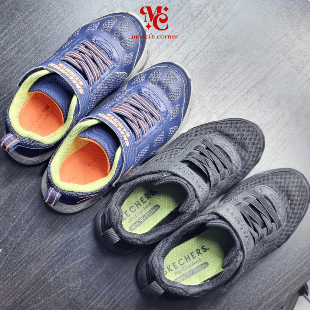 MONCI'S PRELOVED - SEPATU ANAK LAKI LAKI SKECHERS | SEPATU SEKOLAH ANAK | SKECHERS KIDS