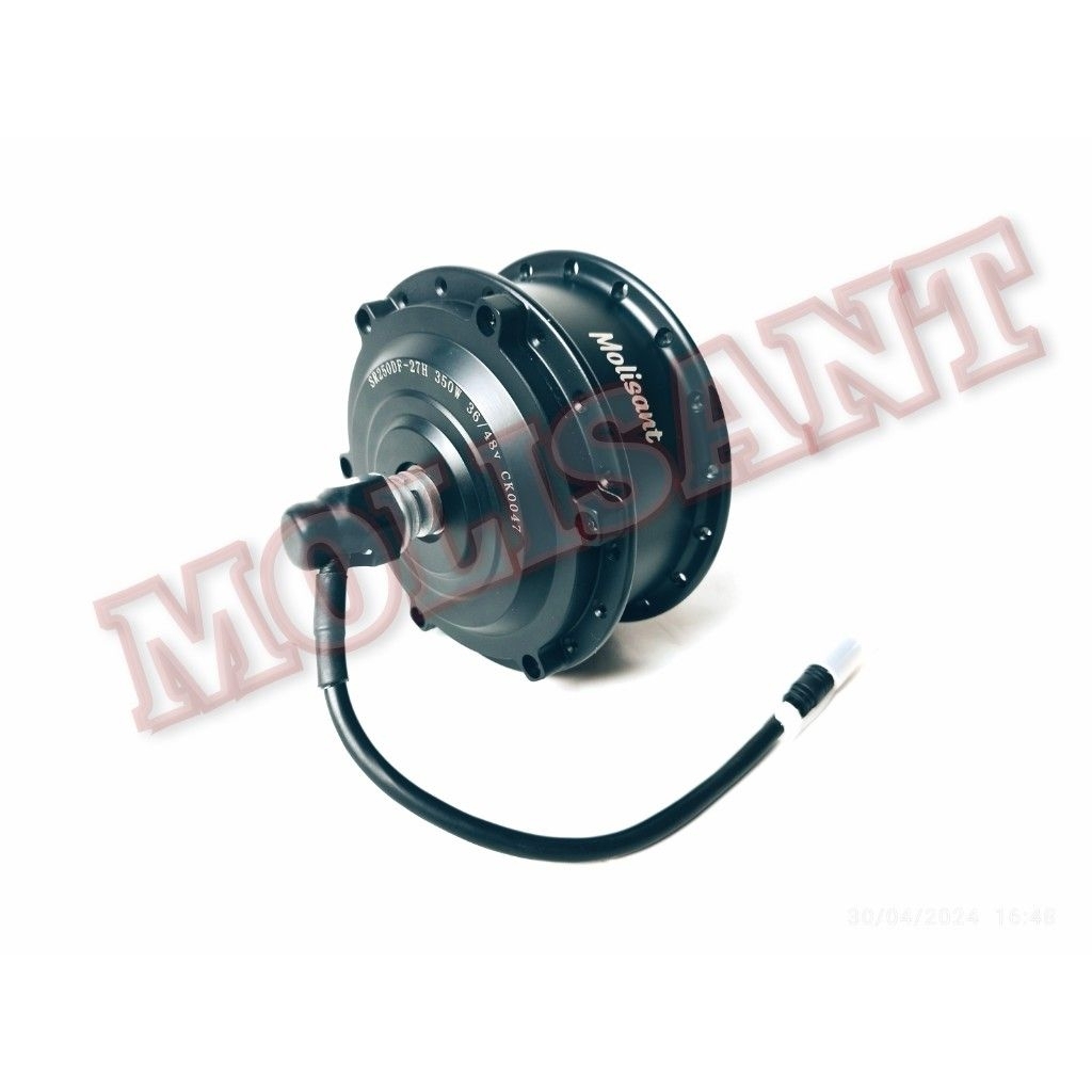 dinamo bldc 350w 36/48v front hub ebike sepeda listrik