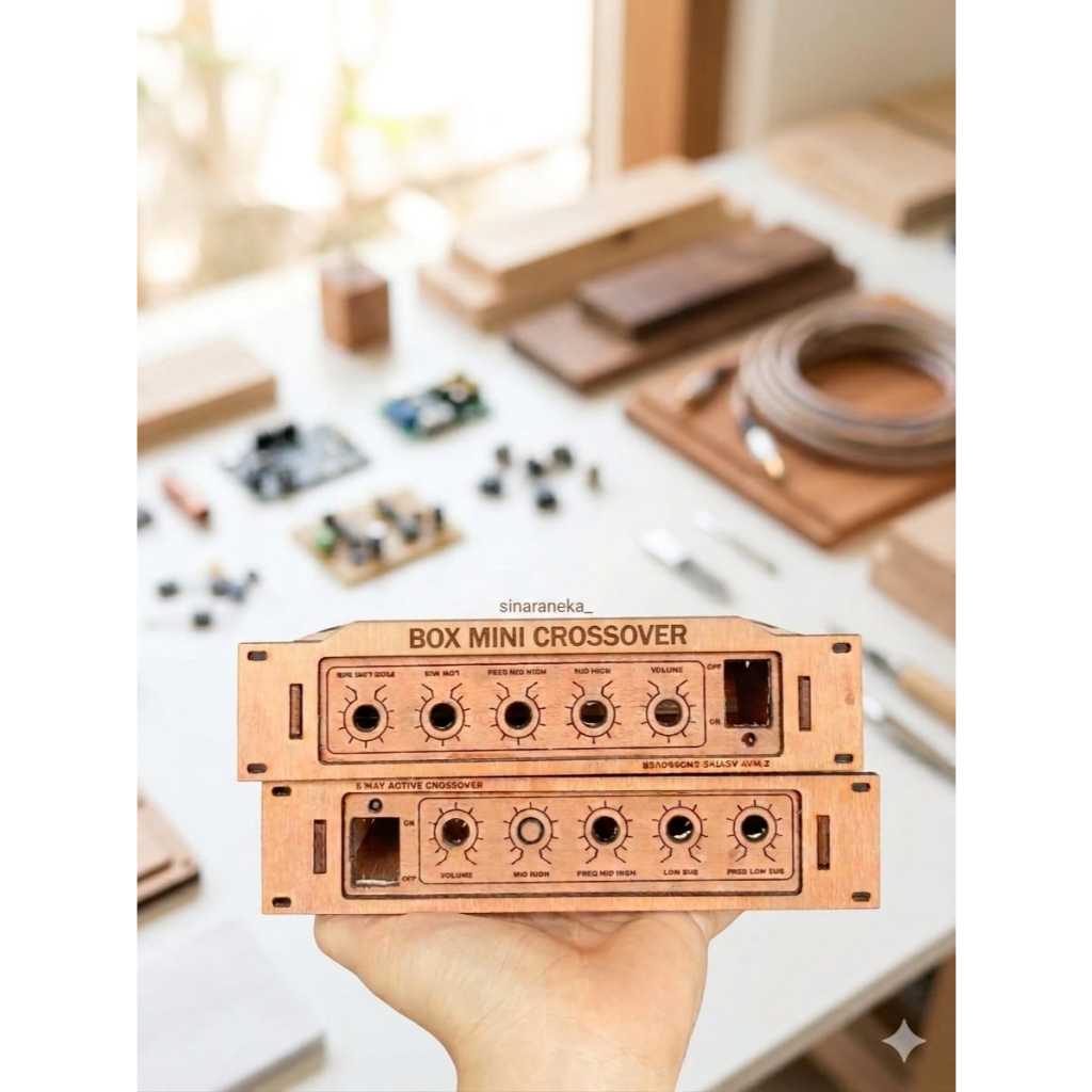 Box Mini Crossover 2 Way 5 Potensio Miniatur Crossover,Box crossover 2 way mini 5 potensio