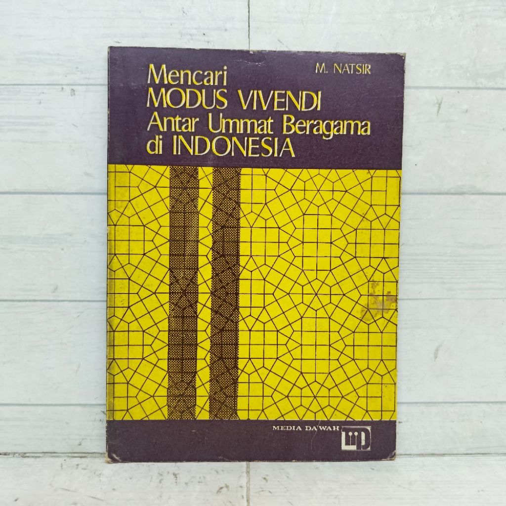 Buku mencari Modus Vivendi Antar Ummat Beragama di Indonesia softCover