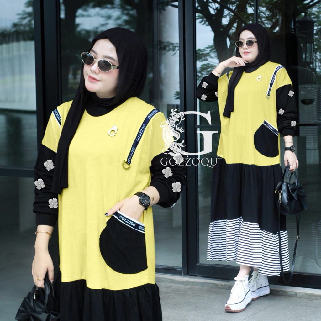 TERRE LONG TUNIK by GOZZOQU