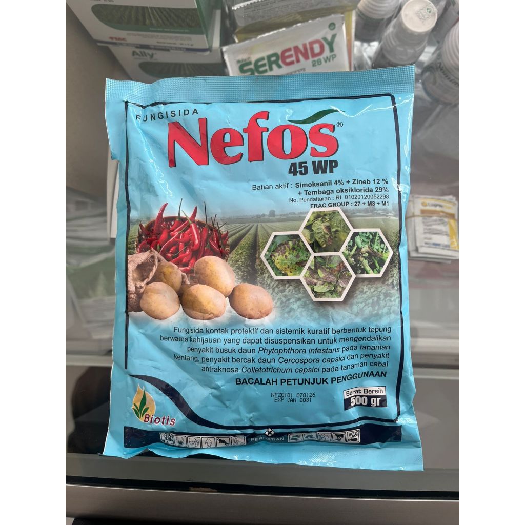 Nefos 45WP 500 gram Fungisida Tembaga Oksiklorida