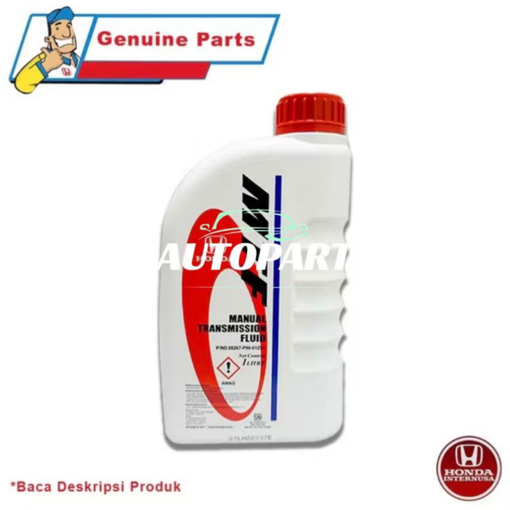 Oli Transmisi Manual Mobil Original Honda Transmission Fluid MTF 1