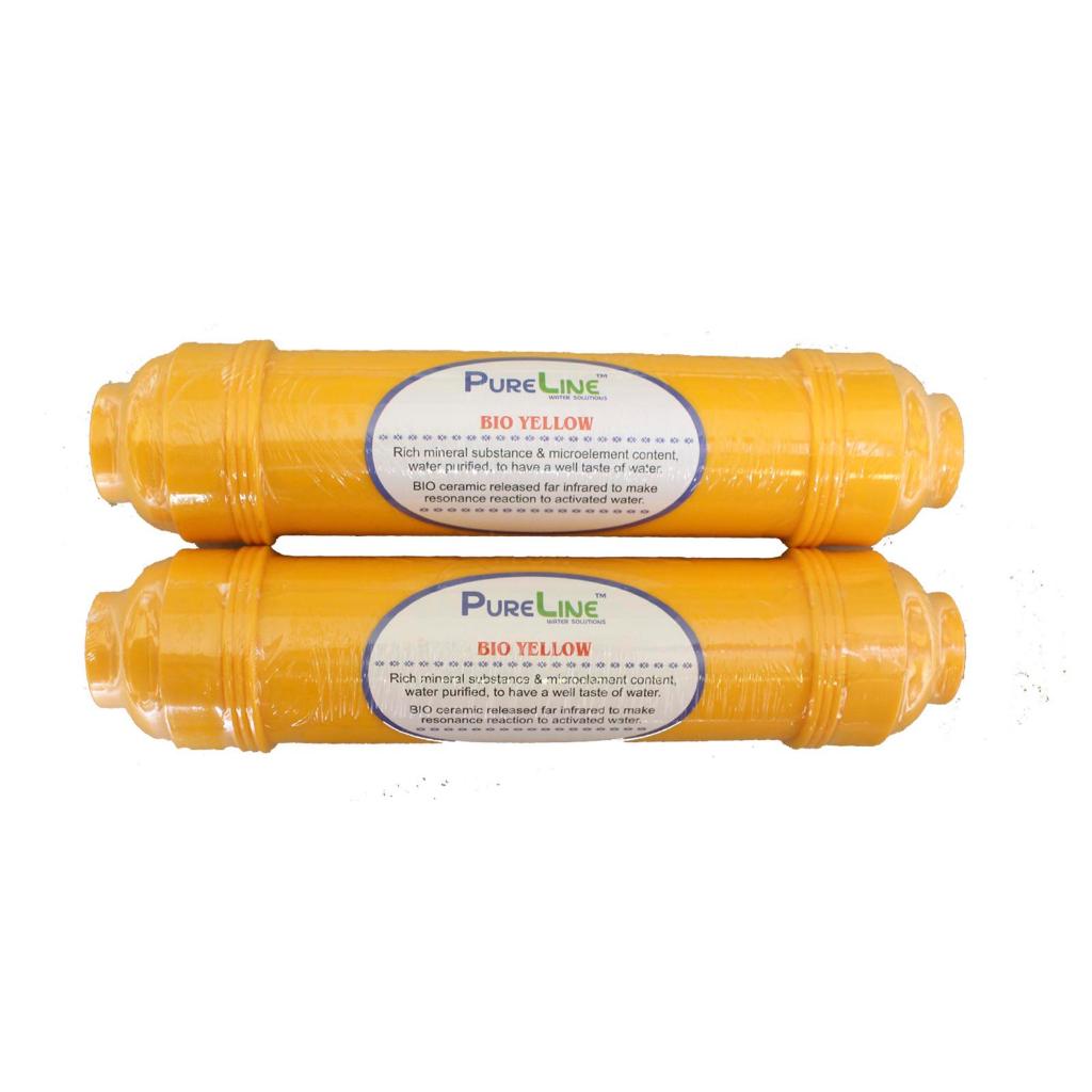 Bio Yellow / Bio energi PureLine Micron Big 2,5 Inch / Filter Air RO