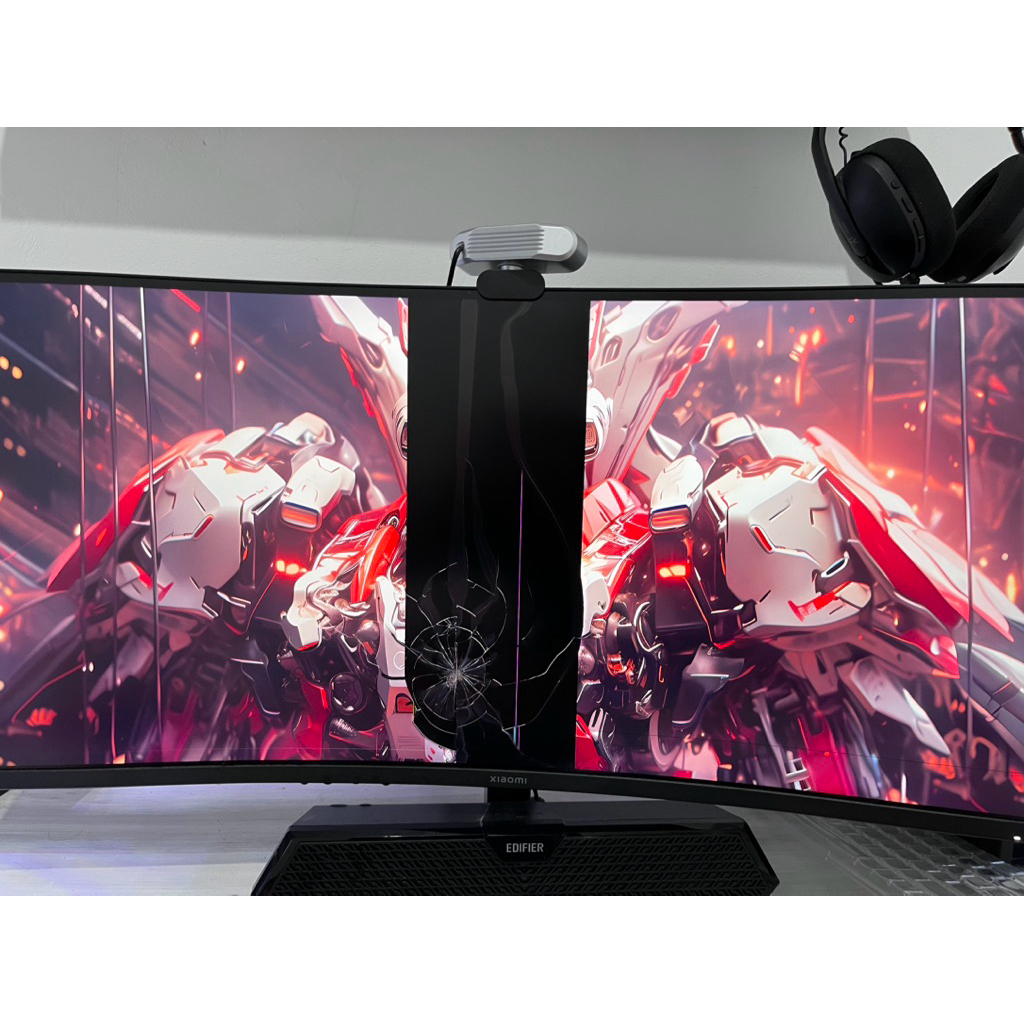 [Rusak Panel] Monitor Xiaomi G34WQI Second - Rusak Layar