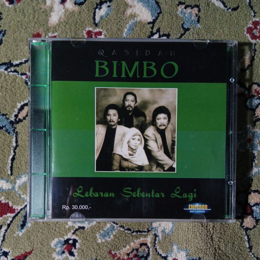 CD QASIDAH BIMBO - LEBARAN SEBENTAR LAGI (GOLD DISC)