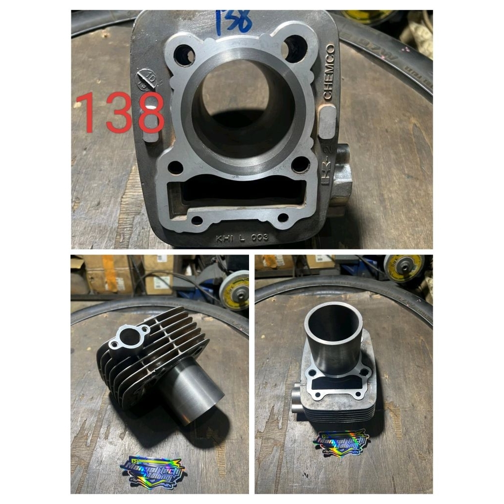 blok KLX bore up liner 72 bisa untuk piston 62 63 64 65 66 67 68 69