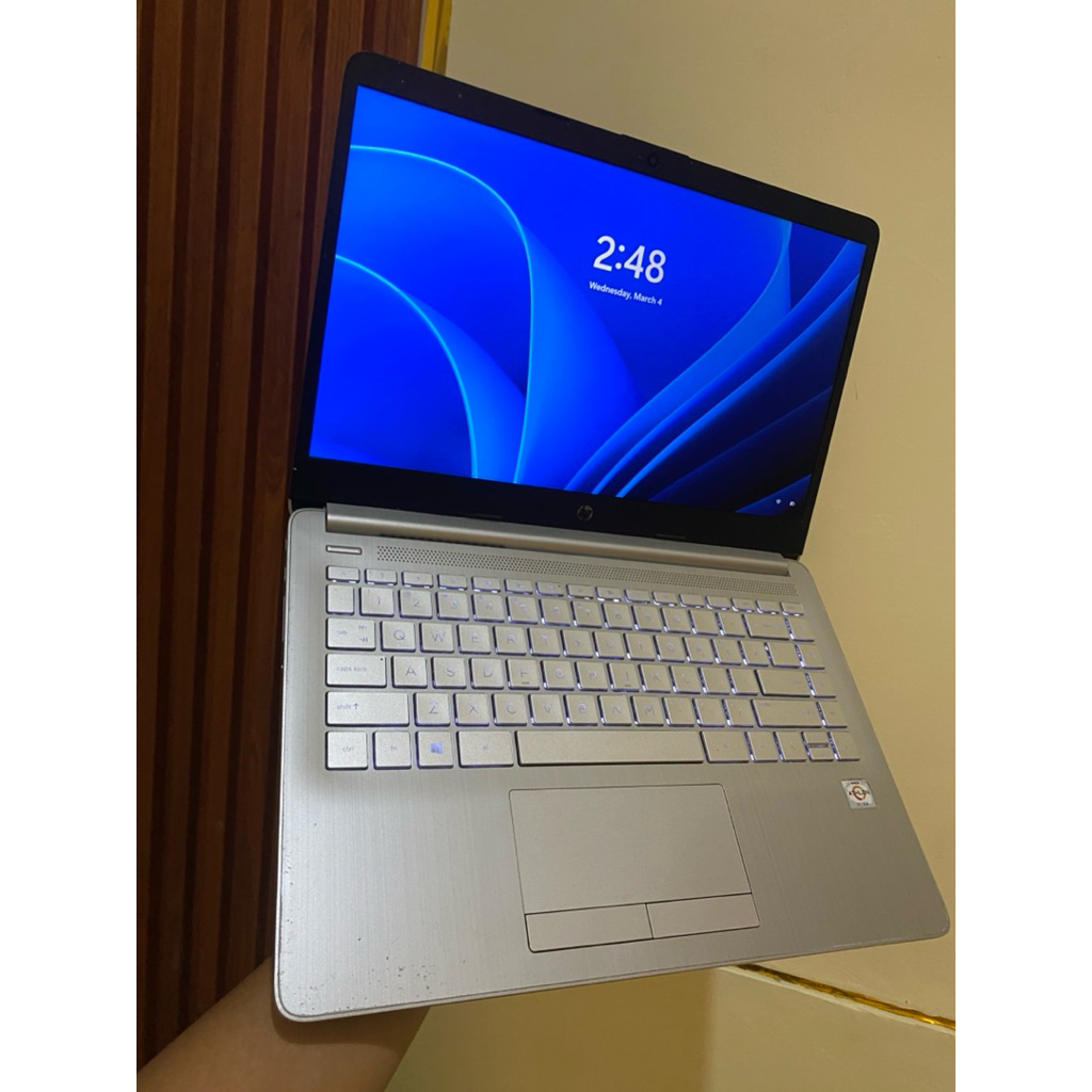 LAPTOP HP 14S RAM 8 SSD 256 GB NORMAL KET BACKLIT || LAPTOP SECOND