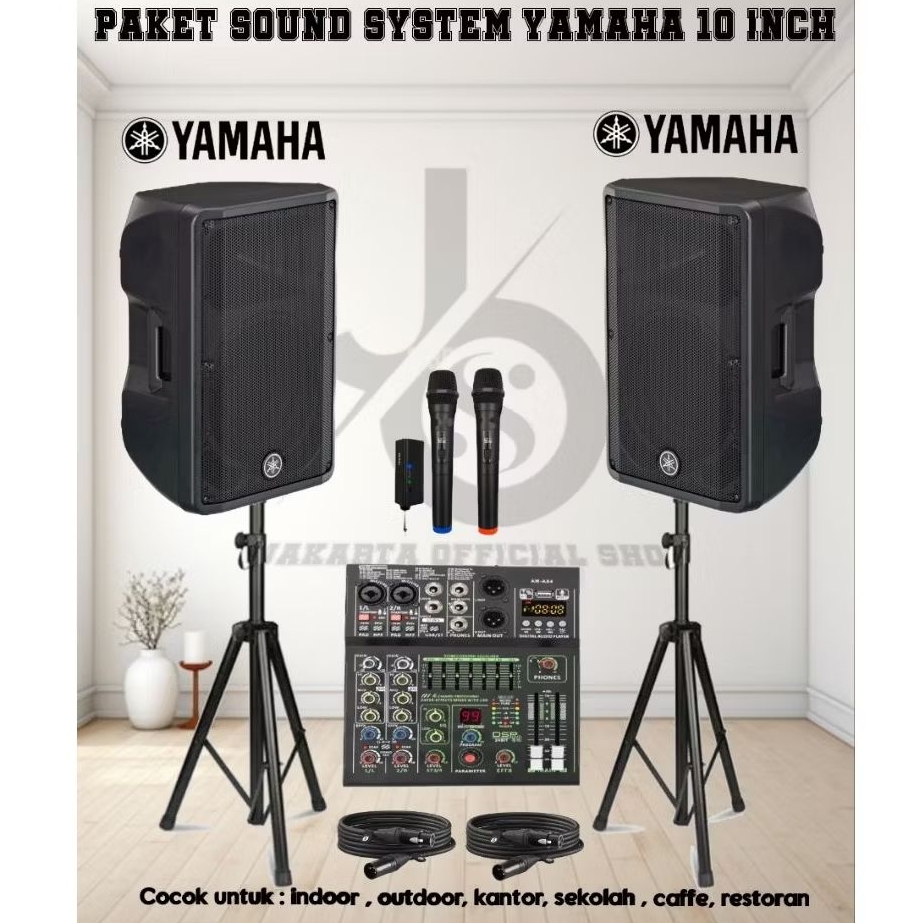 Paket sound system Outdoor , indoor speaker Yamaha DBR 10 ORIGINAL
