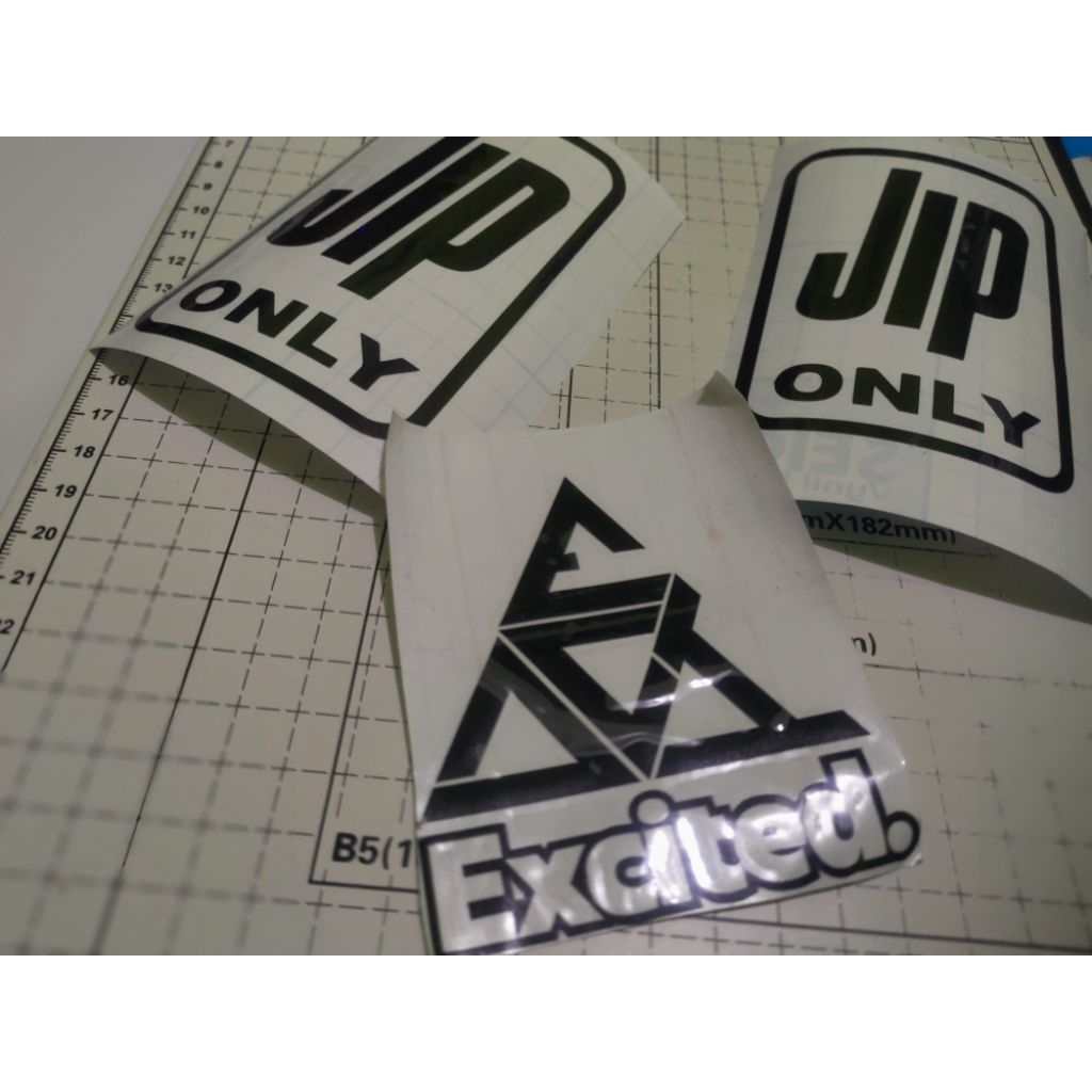 STIKER CUTTING JIP ONLY