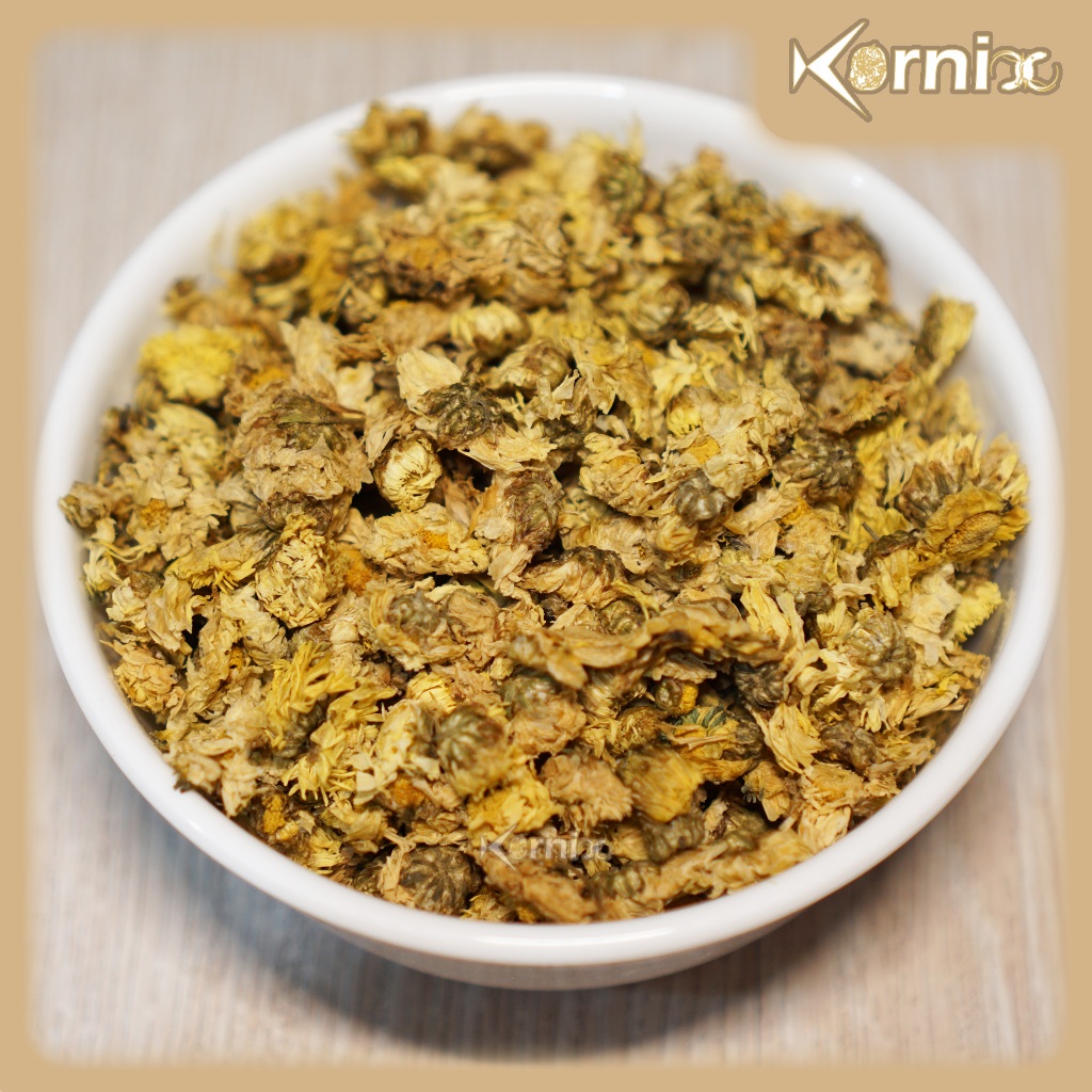 Bunga Chrysanthemum Mekar / Gold Flower / Ju Hua Premium Teh Krisan Kiok Hua 1 ons (100g)