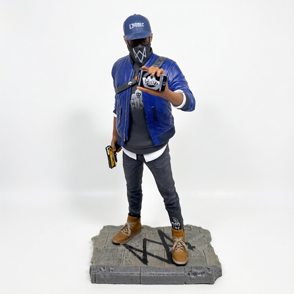 Ubisoft Watch Dogs 2 Marcus Holloway Official Licensed Figure