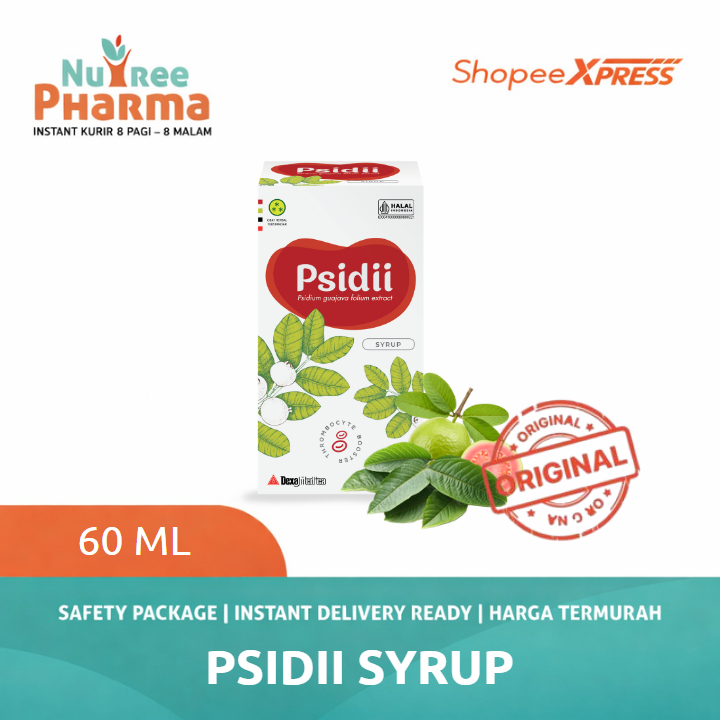 PSIDII SYRUP 60 ML | Meningkatkan Trombosit Anak dan Dewasa